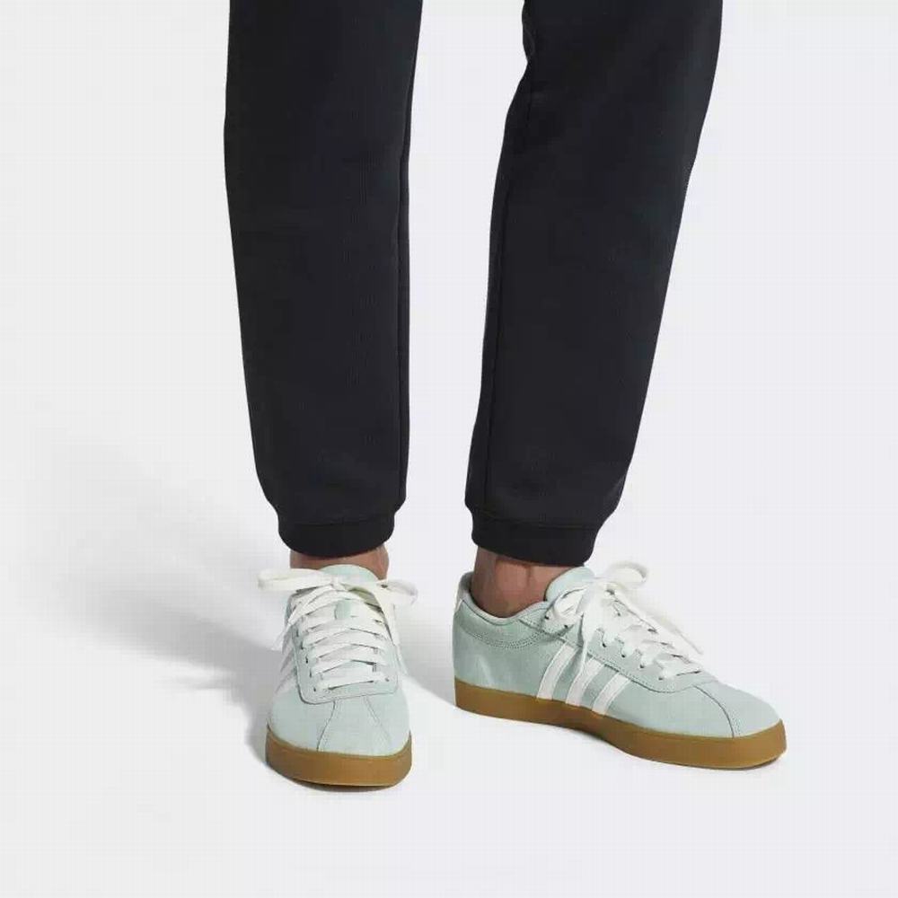 Adidas Courtset Tenis Verdes Para Mujer (MX-39387)